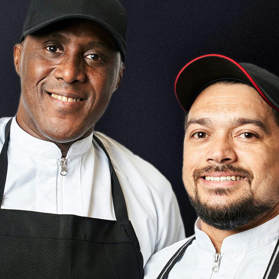 Chef Bladimir Molina and Carlos Paz