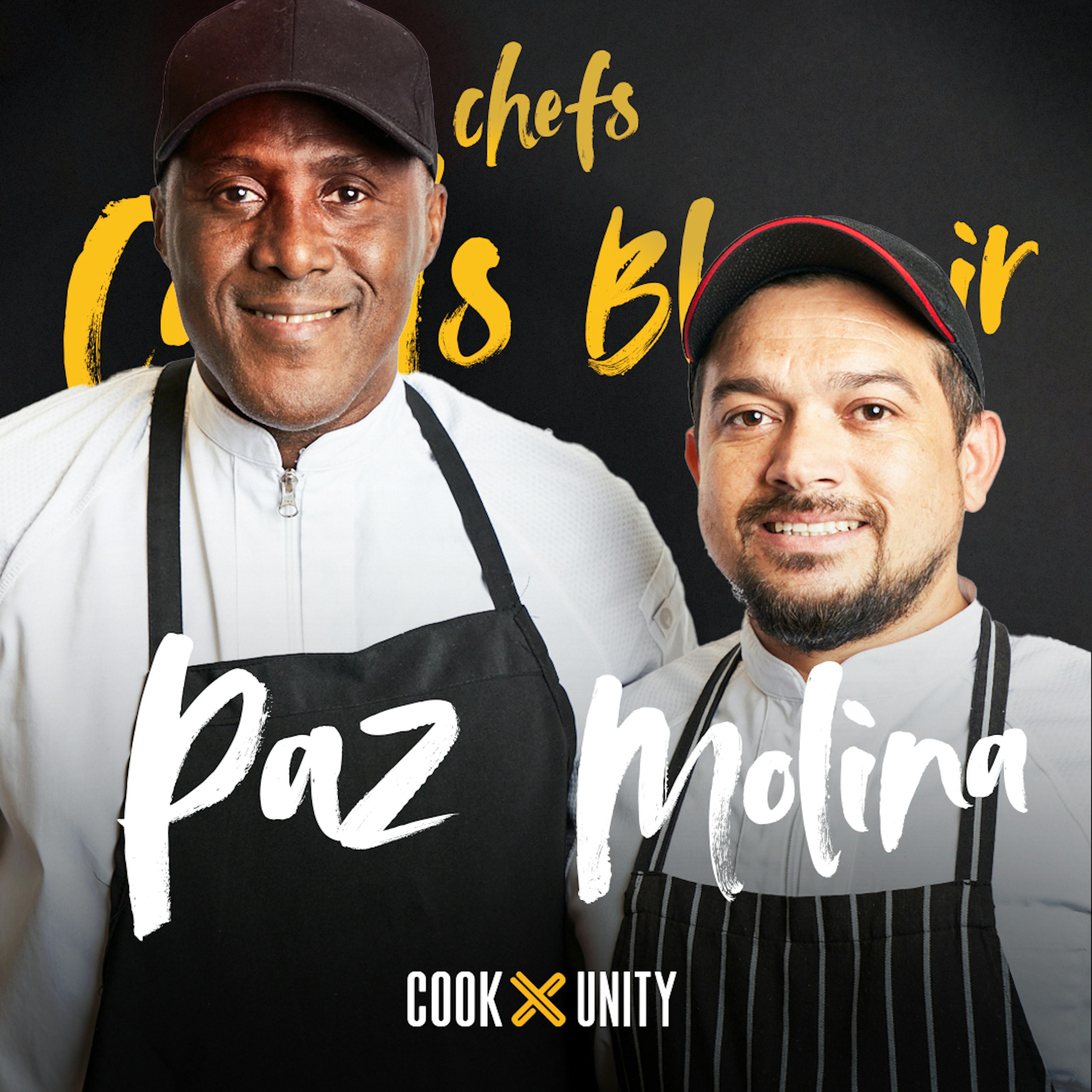 Chef Bladimir Molina and Carlos Paz