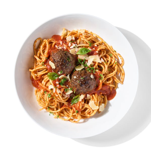 Italian Meatballs & Spaghetti