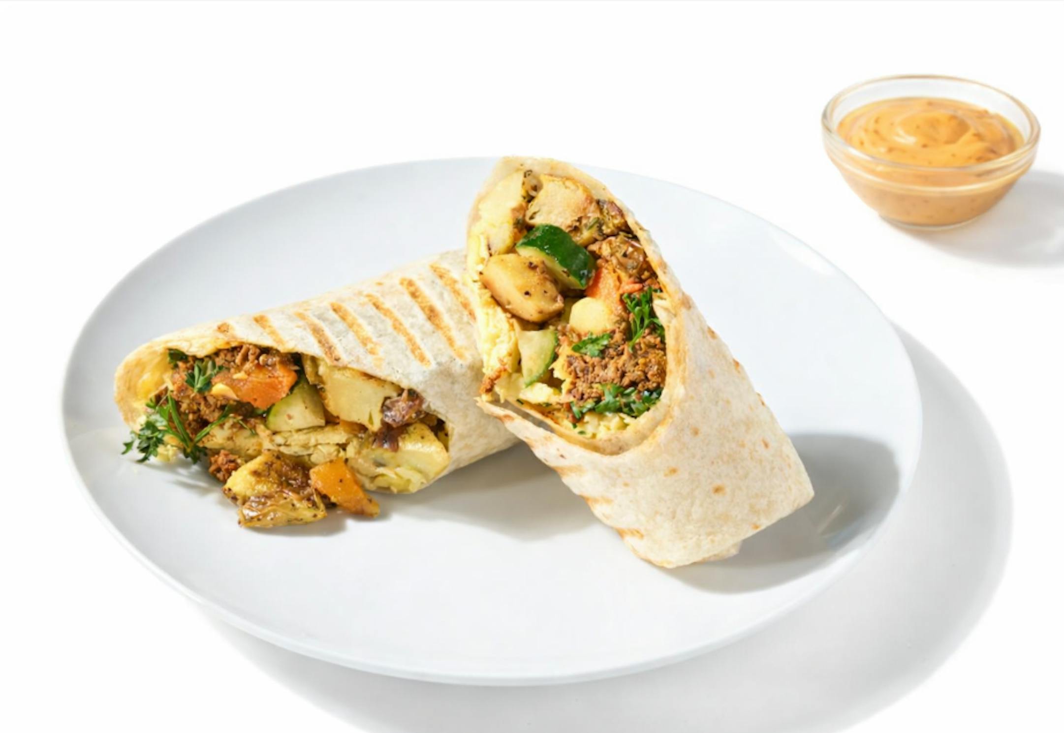 Vegetarian Breakfast Burrito