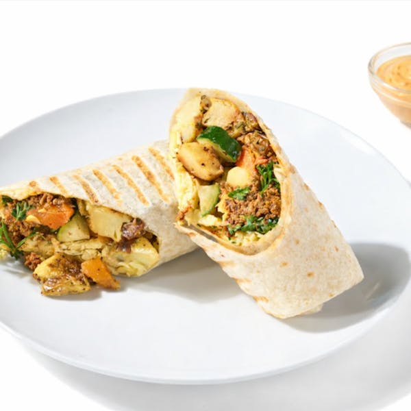 Vegetarian Breakfast Burrito