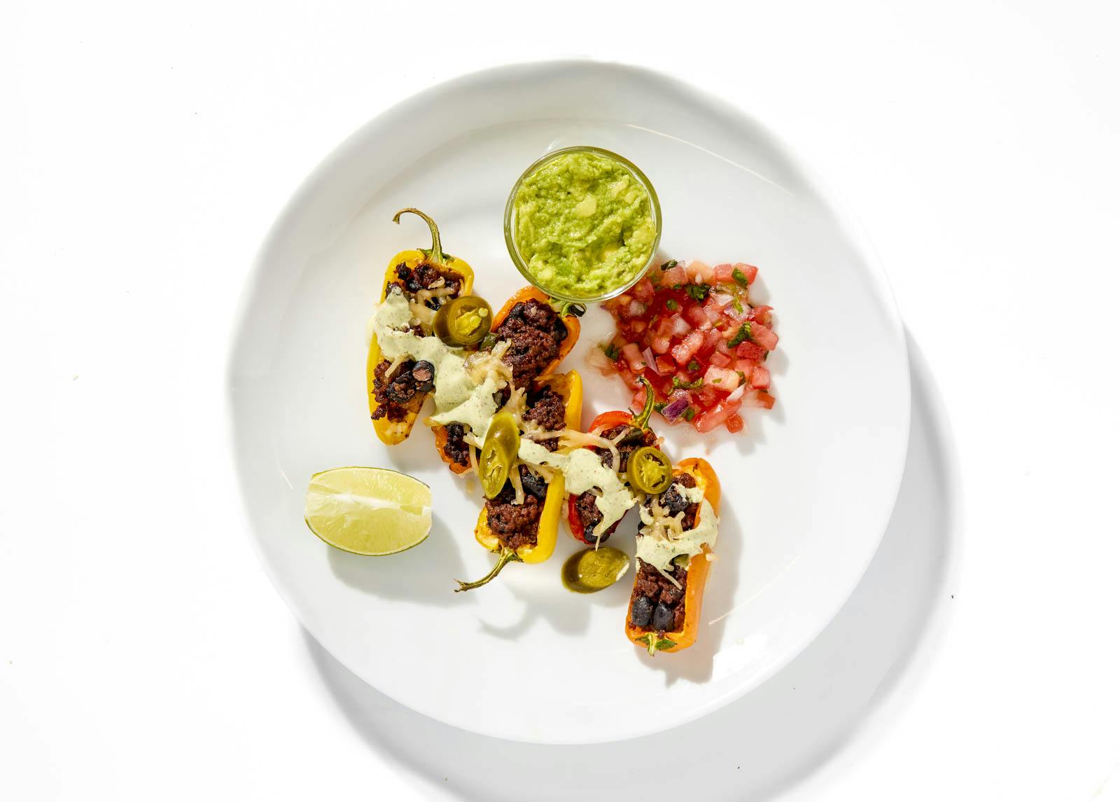 Nachos-Style Stuffed Peppers