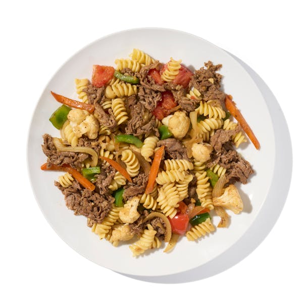 Vietnamese Stir-Fried Rotini with Beef