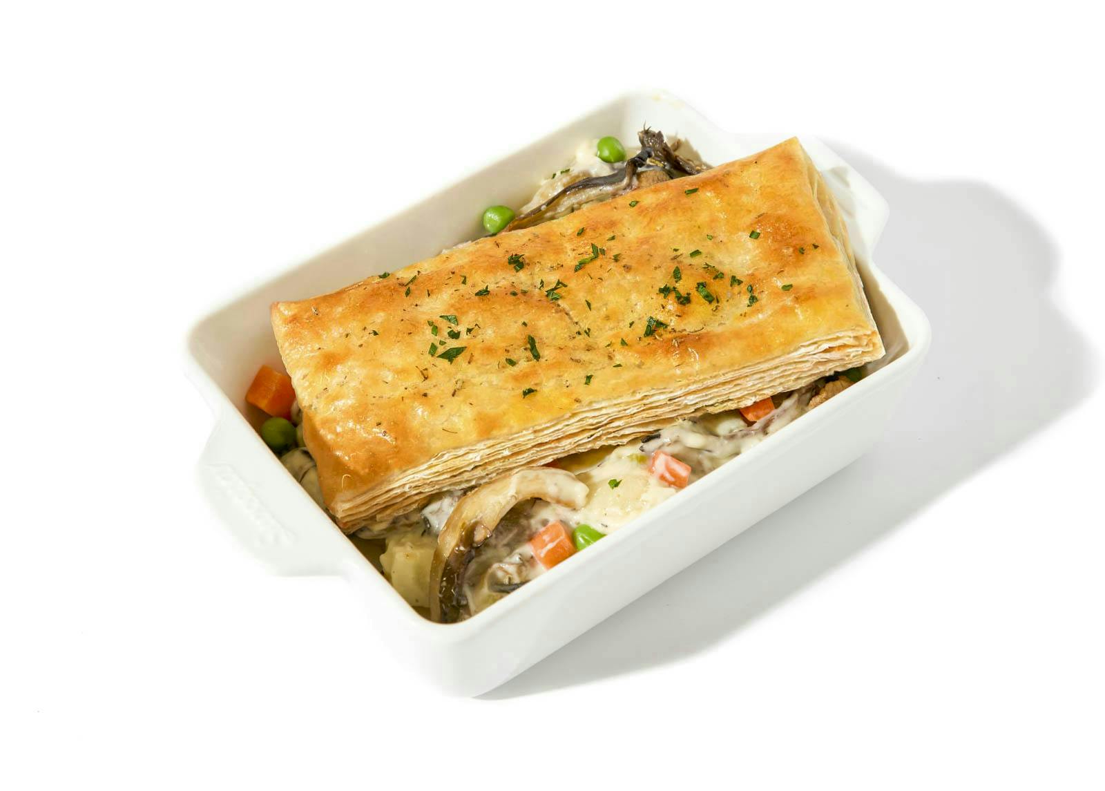 Creamy Mushroom Pot Pie