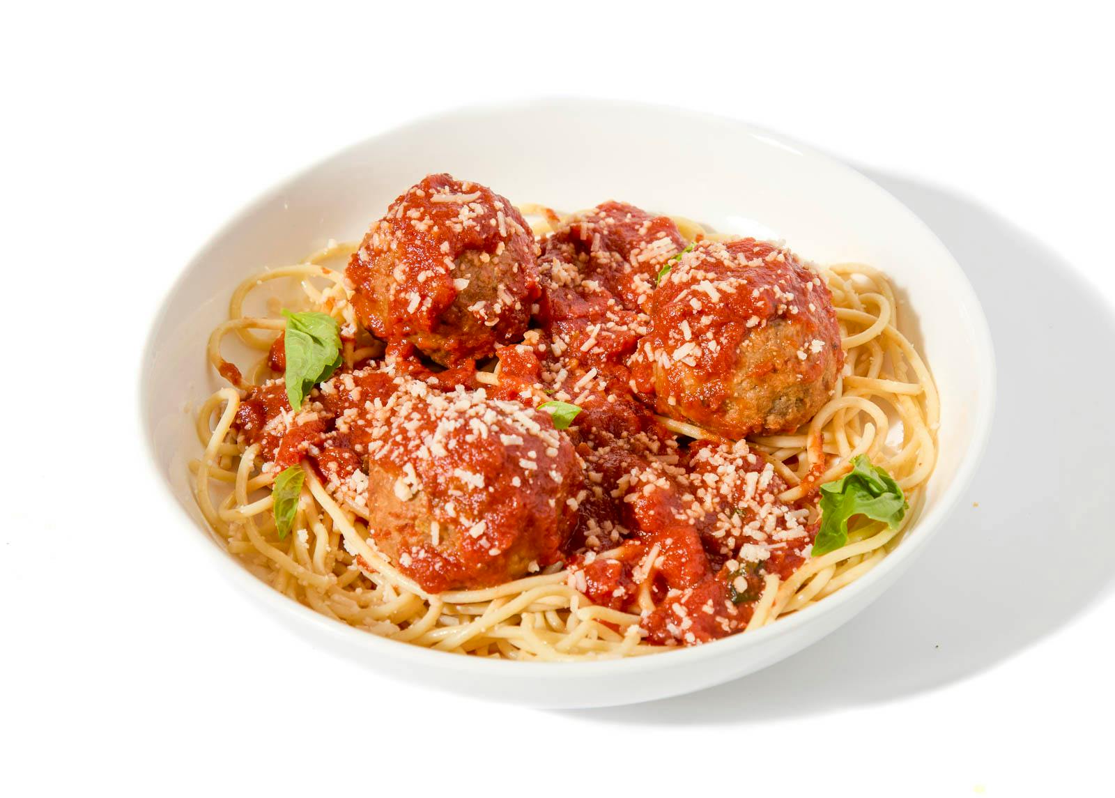 Spaghetti & 'Meatballs'