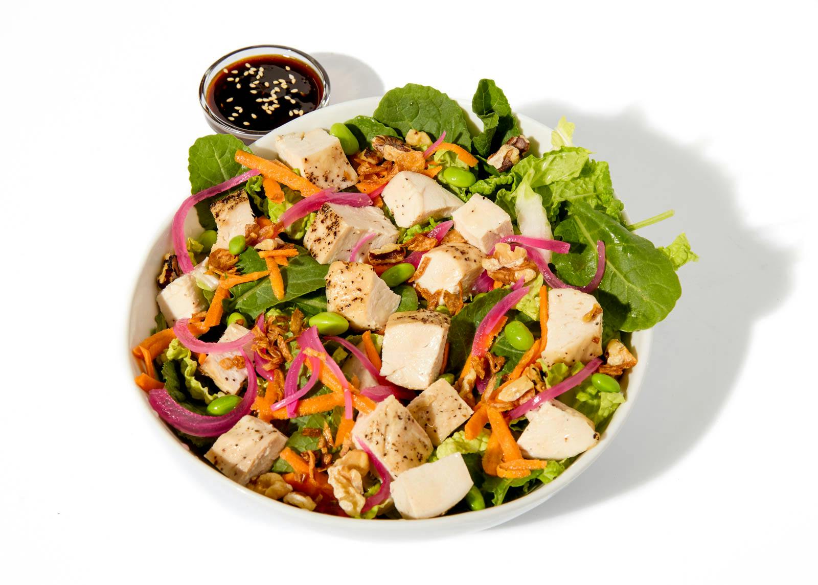 Sichuan Ginger-Sesame Chicken Salad