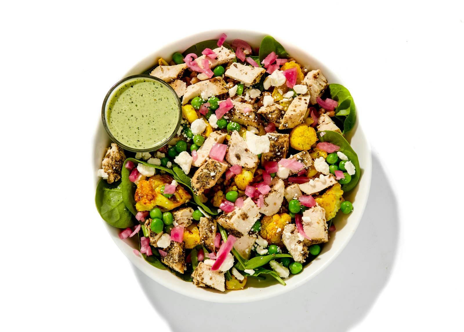 Herb-Roasted Chicken Bowl