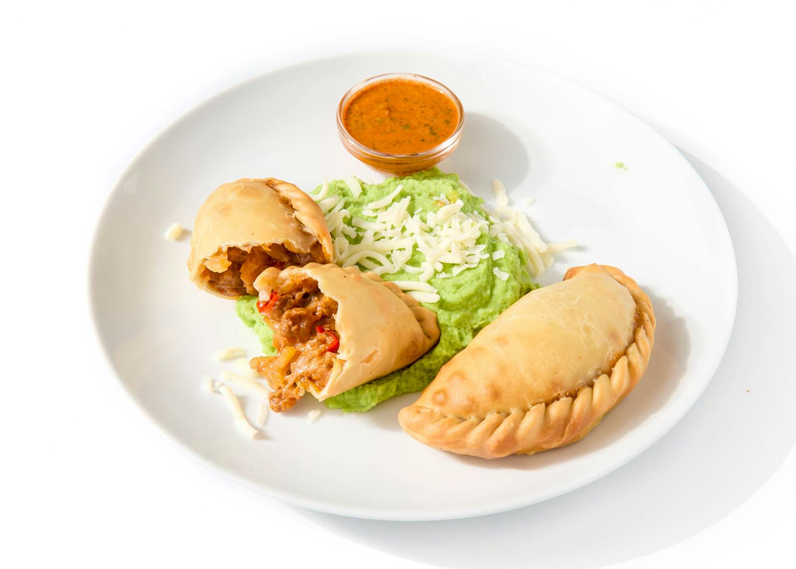 Beef Empanadas with Chimichurri Sauce