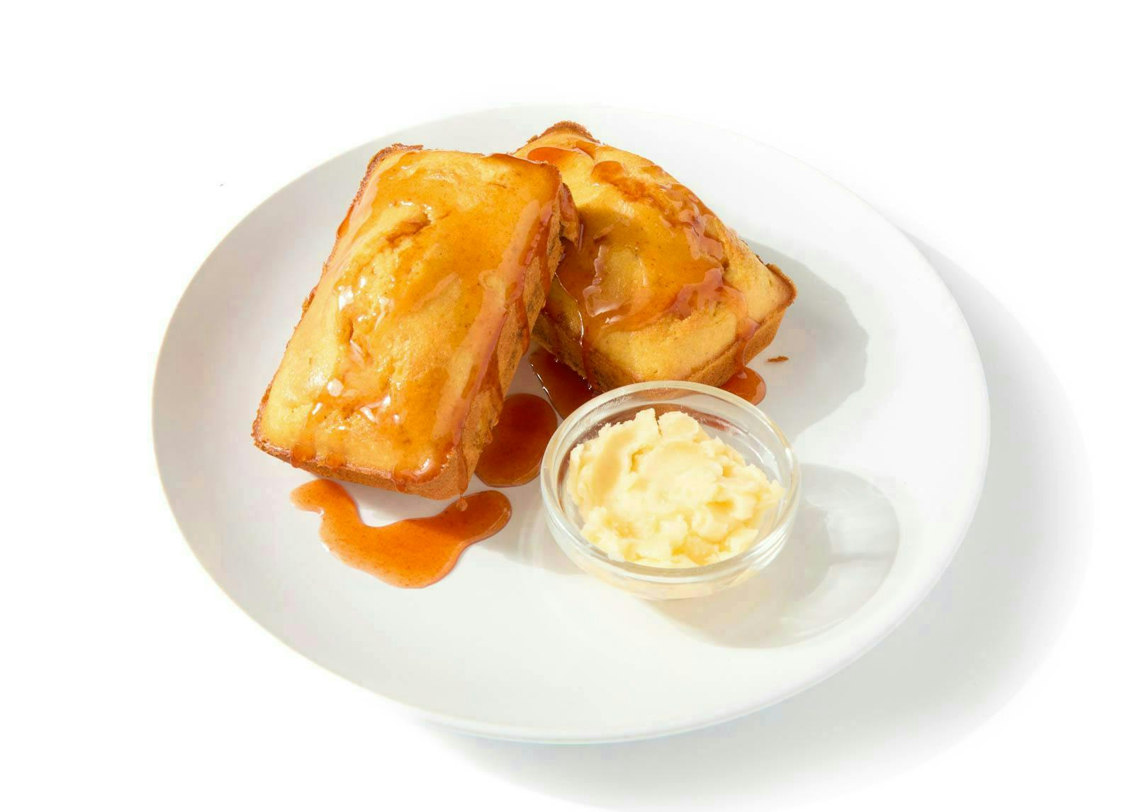 Classic Cornbread & Whipped Hot Honey Butter