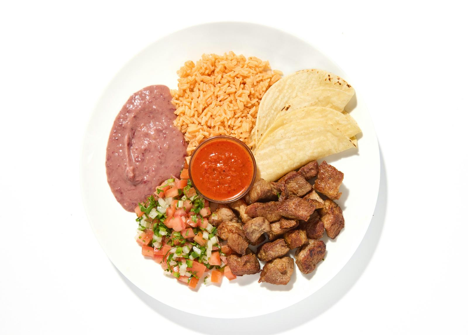 Mexican Street Carnitas Plate