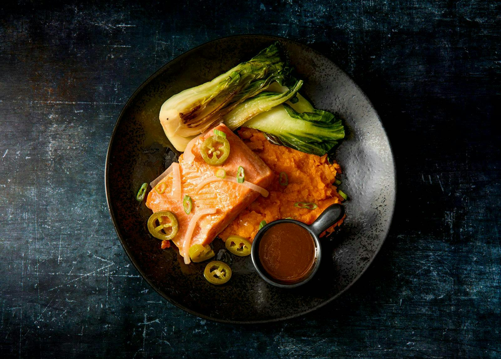 Yuzu-Jalapeño Roasted Arctic Char