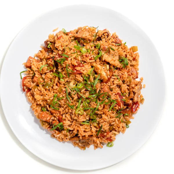 Creole Chicken & Andouille Sausage Jambalaya