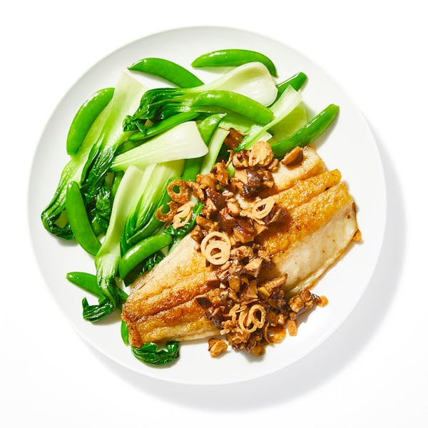 Barramundi in Mushroom XO Sauce