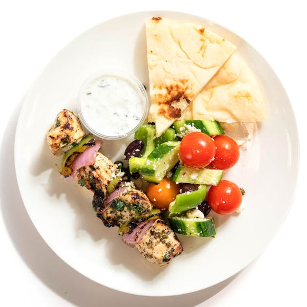 Grilled Chicken Souvlaki
