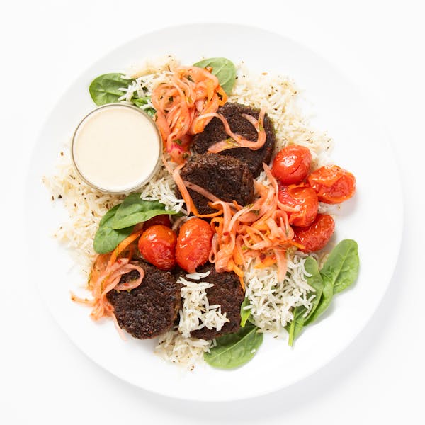 Falafel Bowl & Roasted Tomatoes