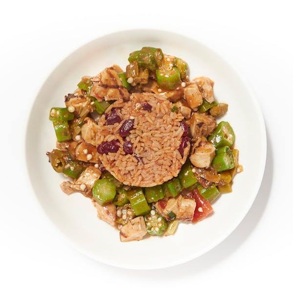 Stewed Epis Chicken & Okra