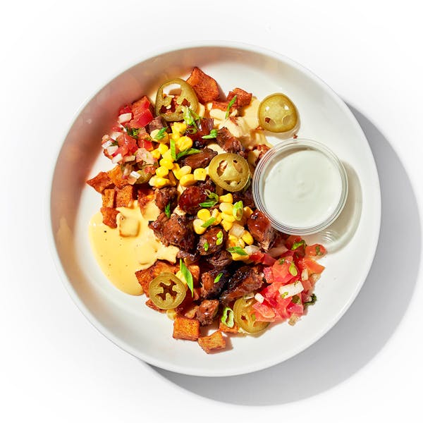 Loaded Brisket & Redskin Potato Hash