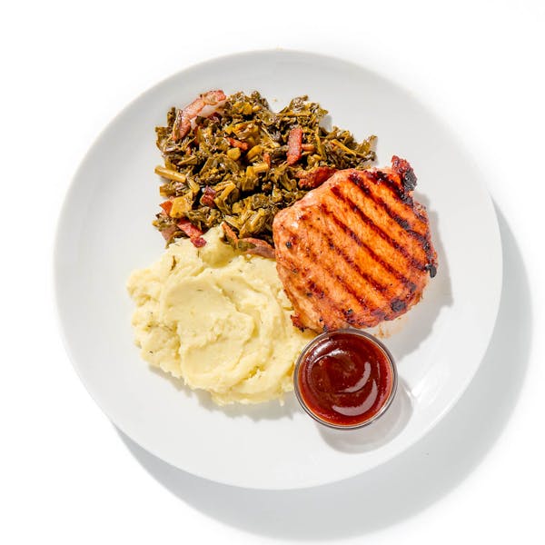 Grilled BBQ Pork Chop