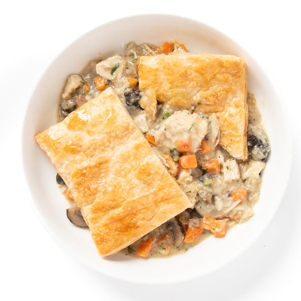 Roasted Turkey & Veggie Pot Pie