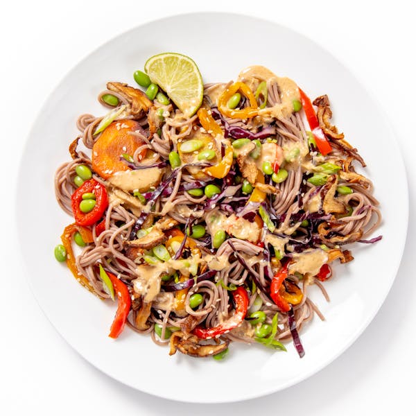 Sesame Soba Noodle Salad
