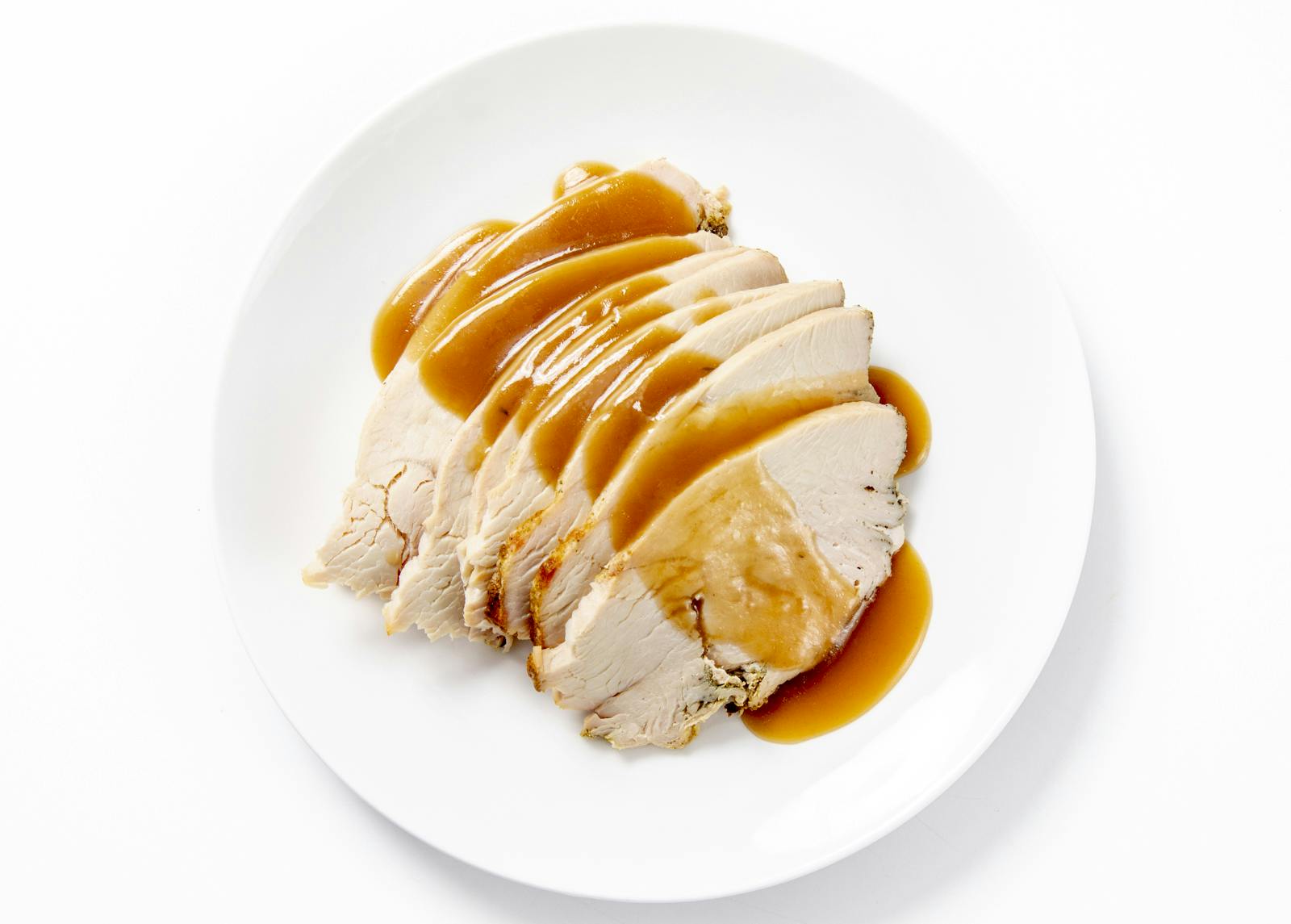 Slow-Roasted Turkey with Sage Gravy