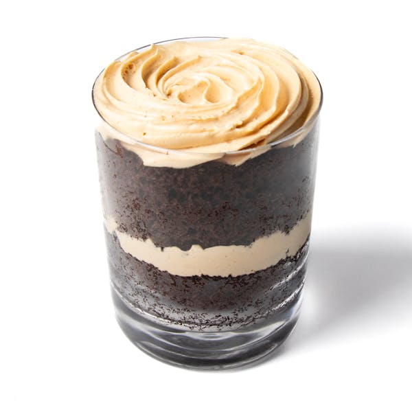 Chocolate Peanut Butter Cake Jar