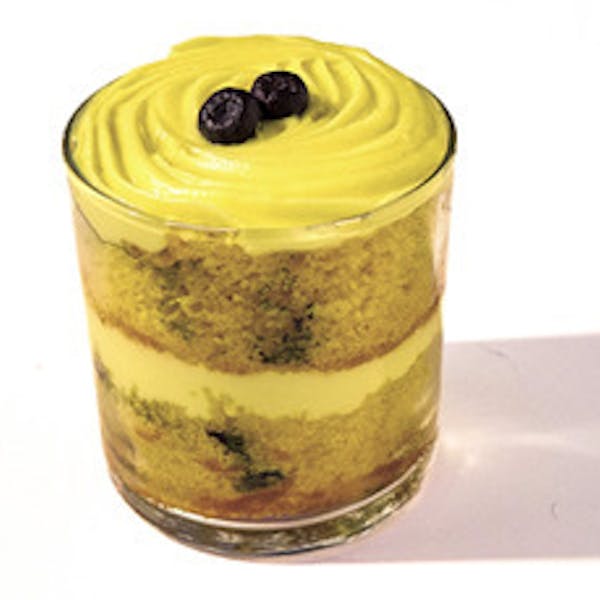 Lemon Blueberry Cake Jar