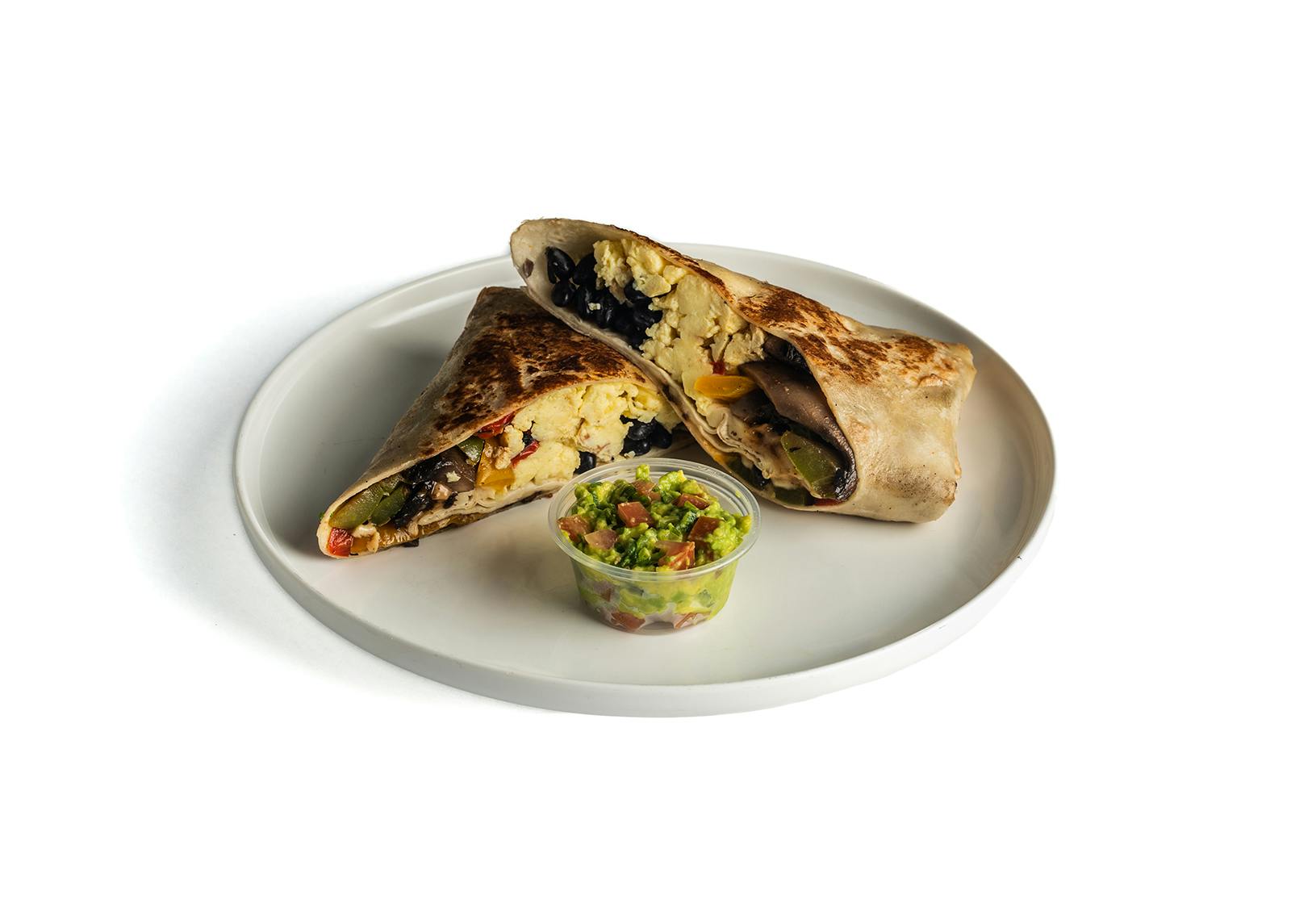 Portobello & Egg Breakfast Burrito