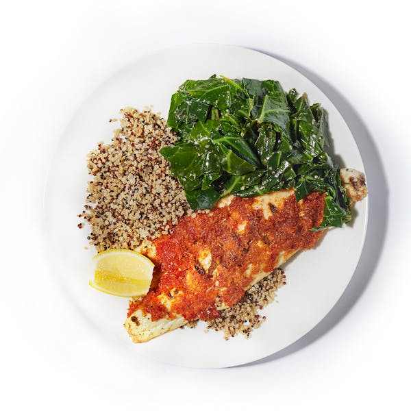 Spiced Roasted Branzino