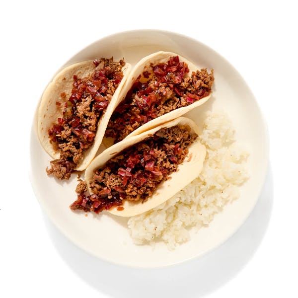 Tacos Checa (Rib-Eye Steak Tacos)