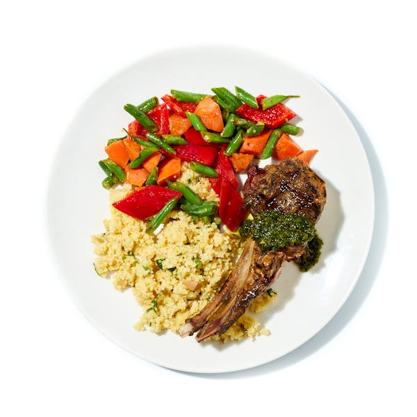 Herb Roasted Rack of Lamb