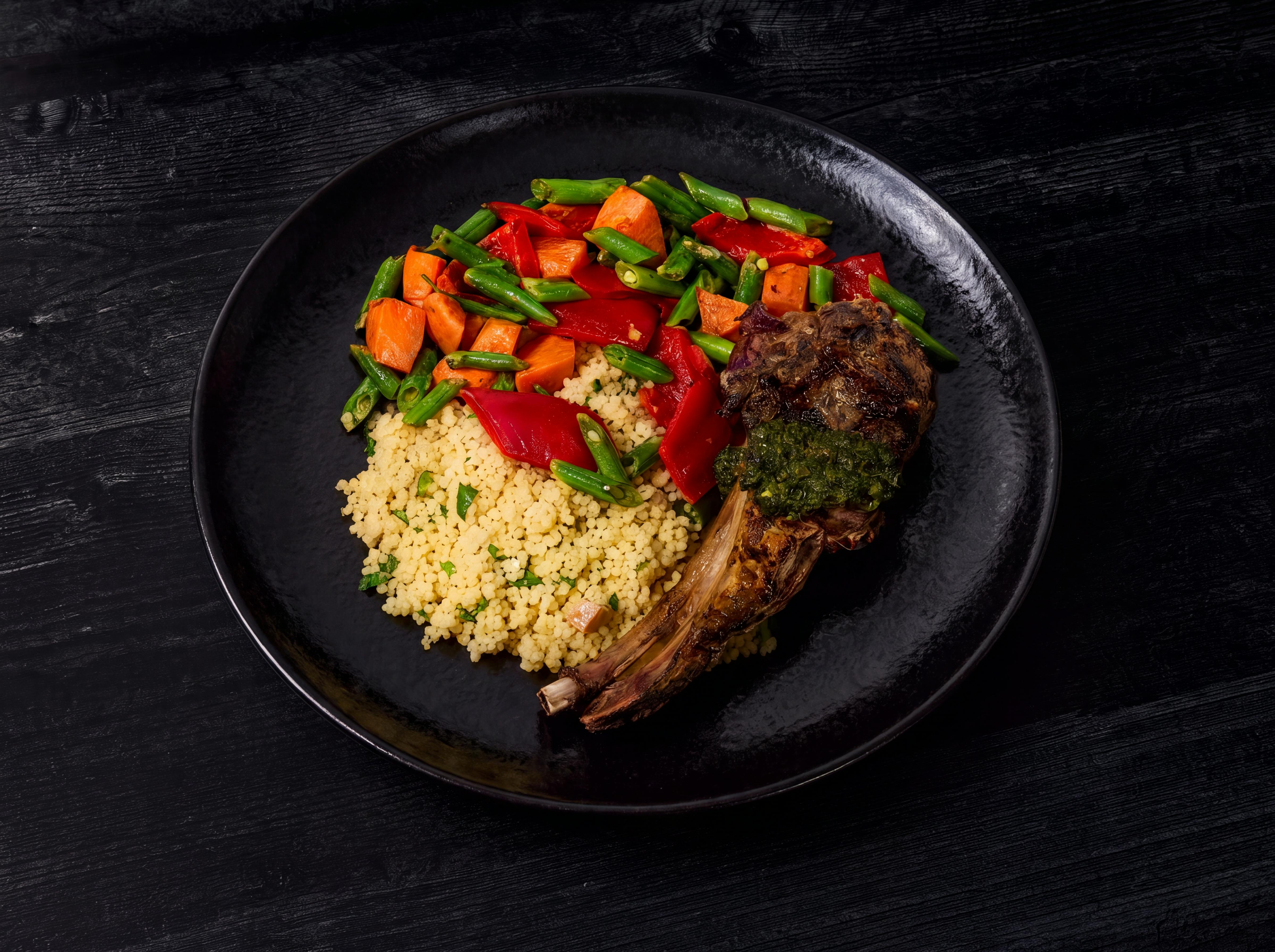 Herb Roasted Rack of Lamb
