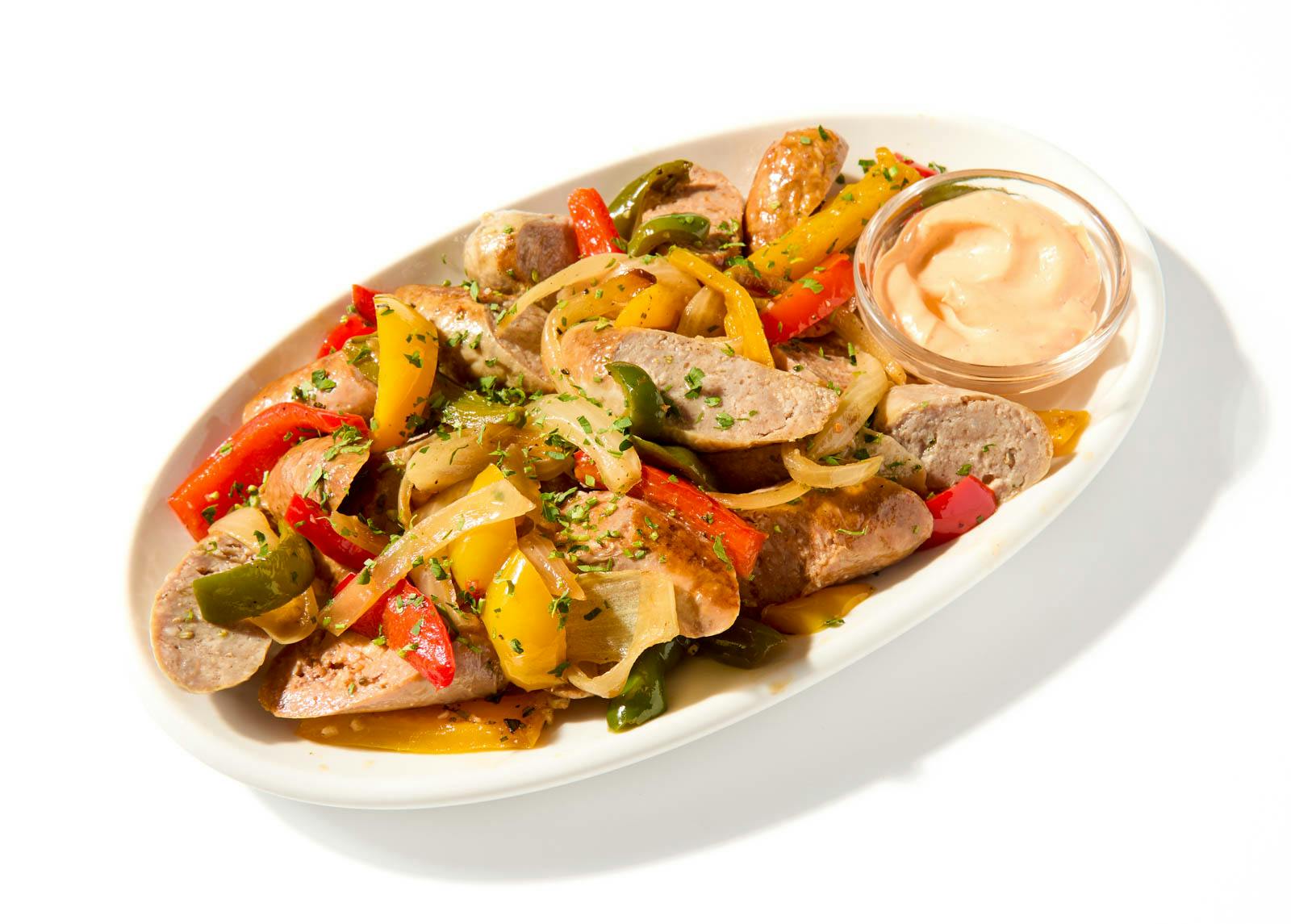 Sweet Italian Sausage & Peppers