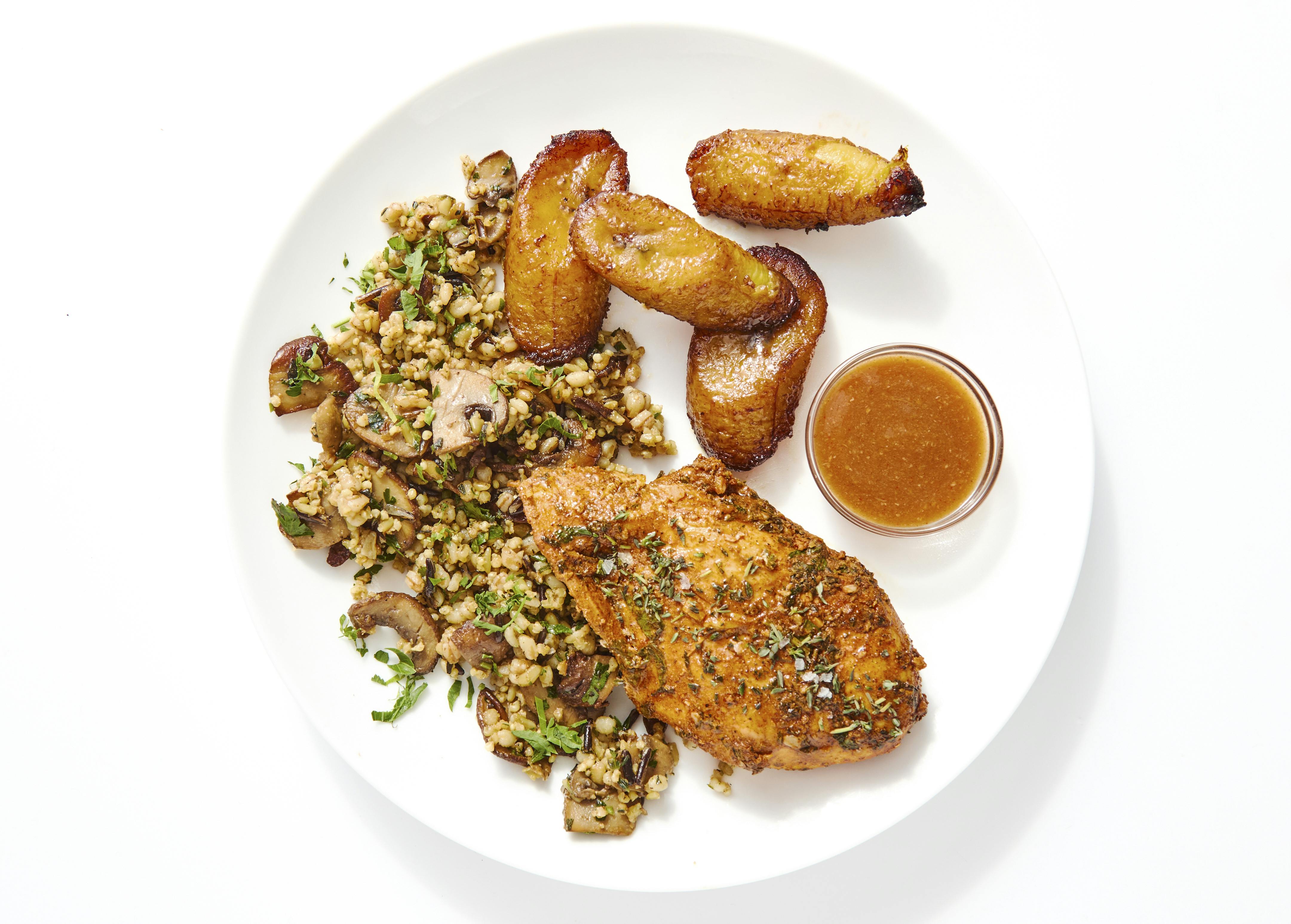 Spice-Crusted Roast Organic Chicken