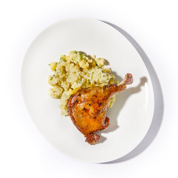 Orange Pepper Duck Leg Confit