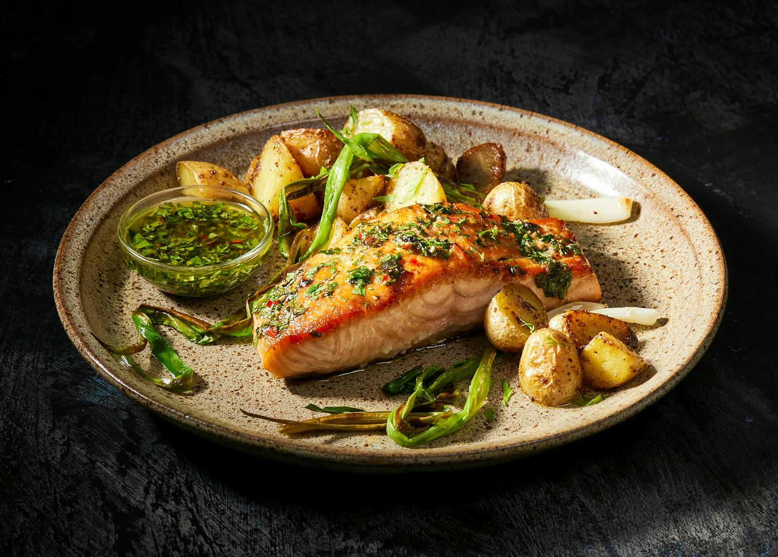 Herb-Roasted Salmon