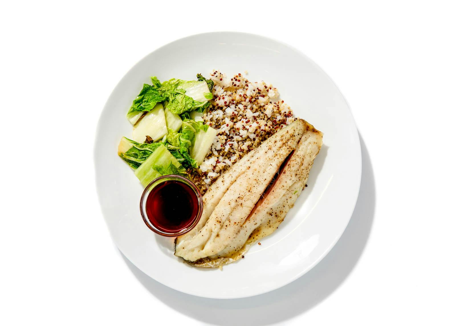 Seared Soy-Butter Barramundi