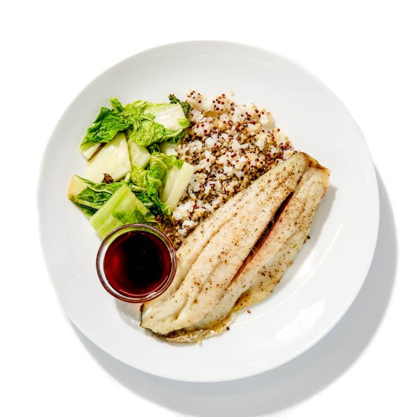 Seared Soy-Butter Barramundi