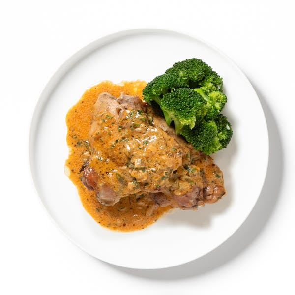 Braised Cajun Chicken