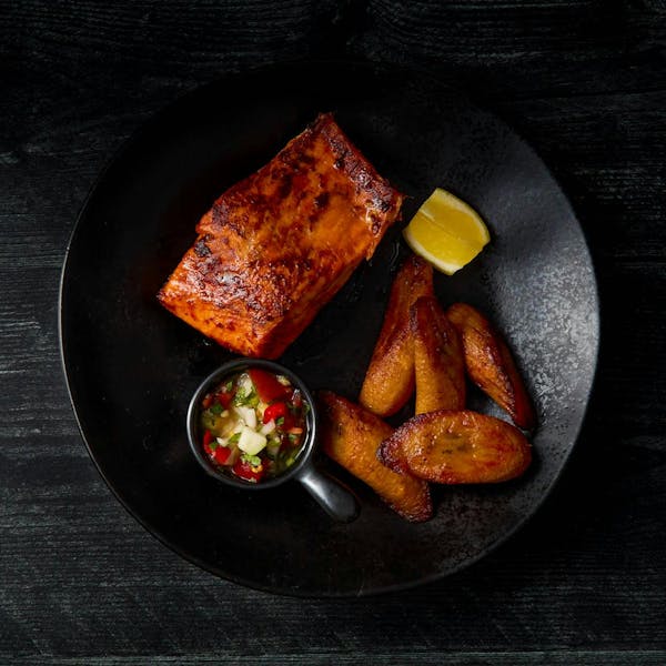 Arctic Char & Citrus-Cucumber Pico