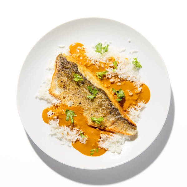 Tangy Alleppey Branzino Curry