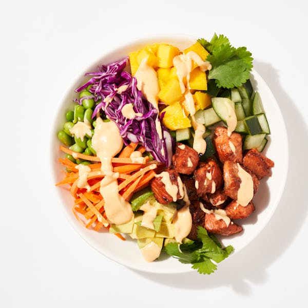 Miso-Glazed Salmon Rice Bowl