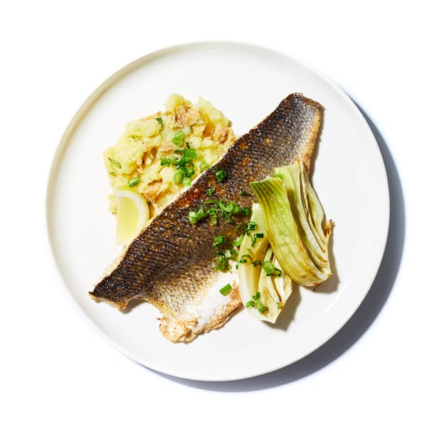 Roasted Tender Branzino