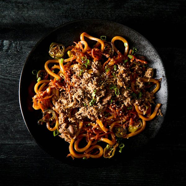 Thinly Sliced Ribeye Yaki Udon