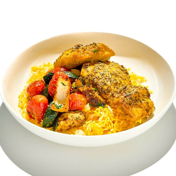 Turmeric Roasted Chicken Thighs