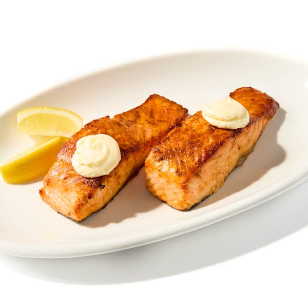 Roasted Garlic Salmon Fillets