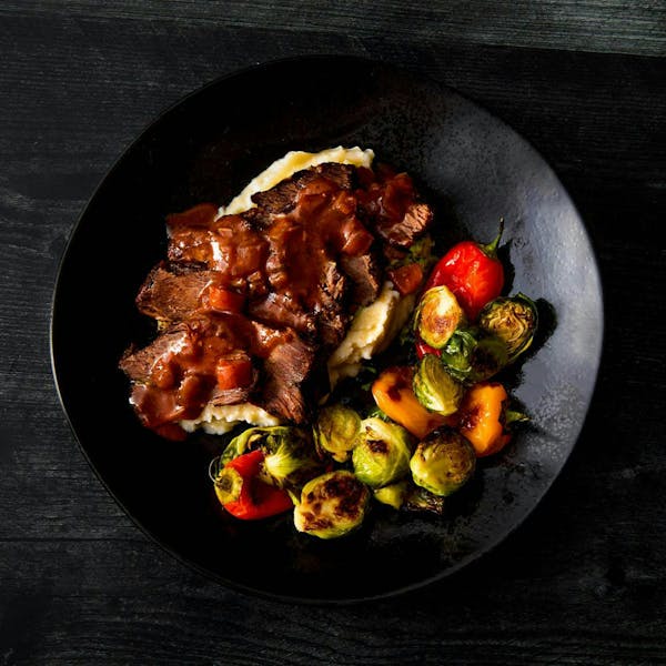 Short Rib with Herb Mashed Potato