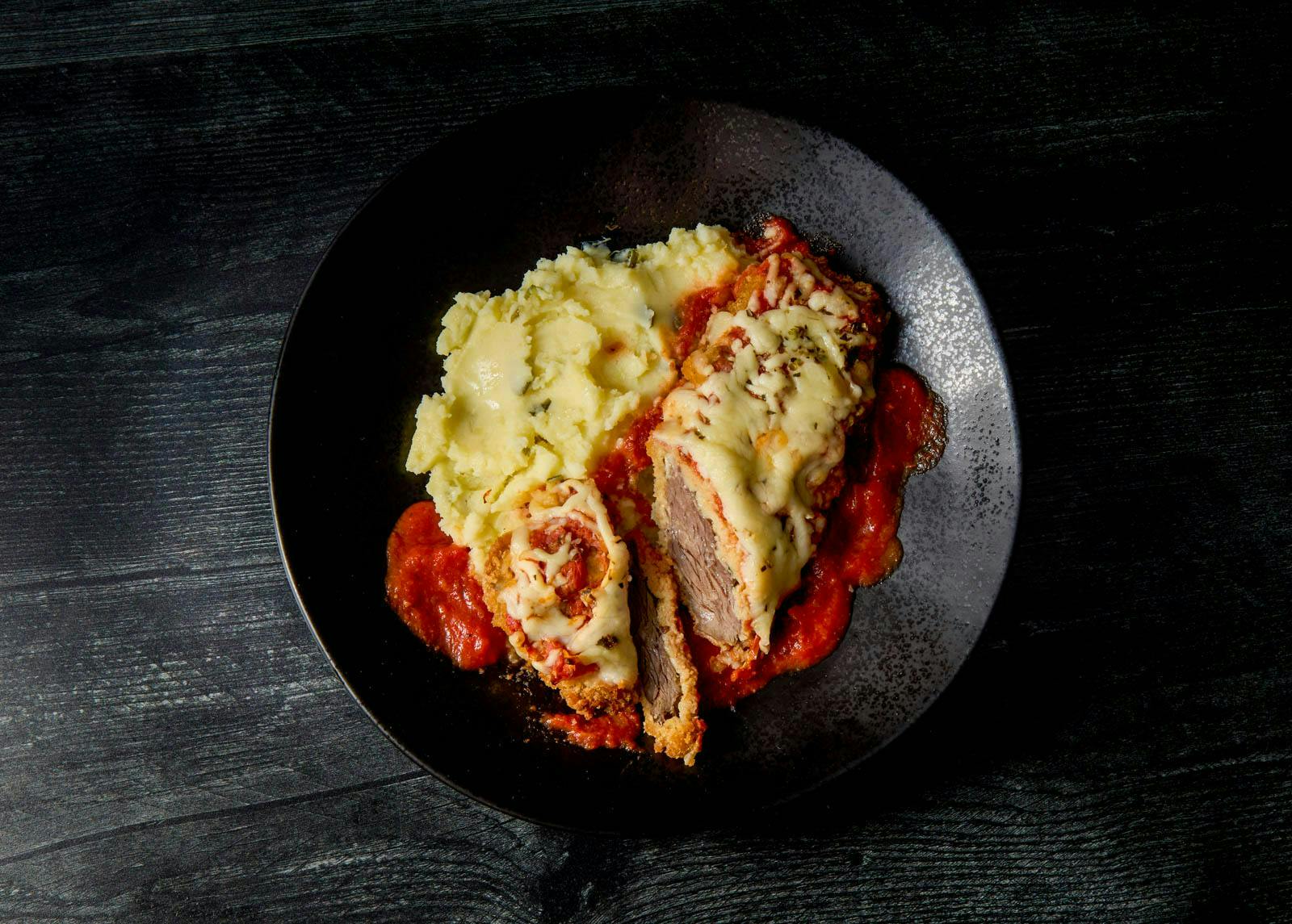 Napolitana Skirt Steak Milanese