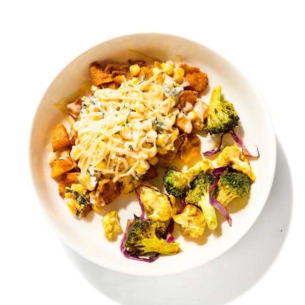 Rustic Humita with Butternut Squash