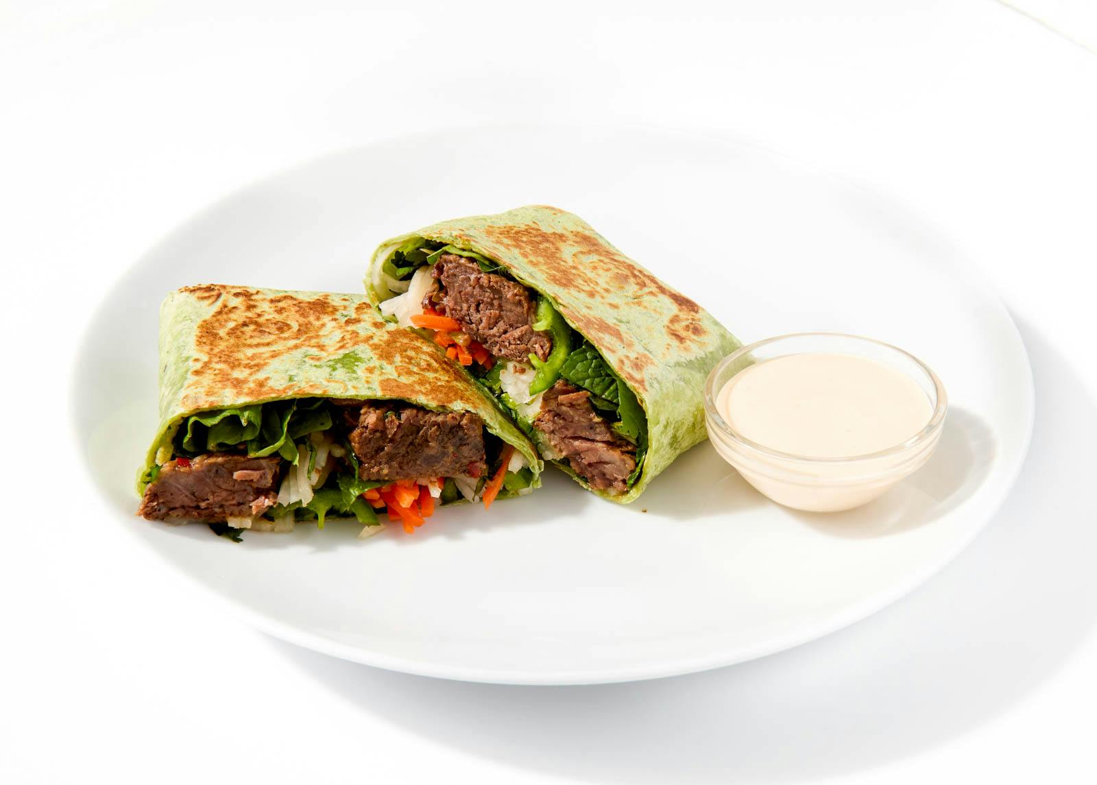 Asian Wrap with Hoisin Braised Beef